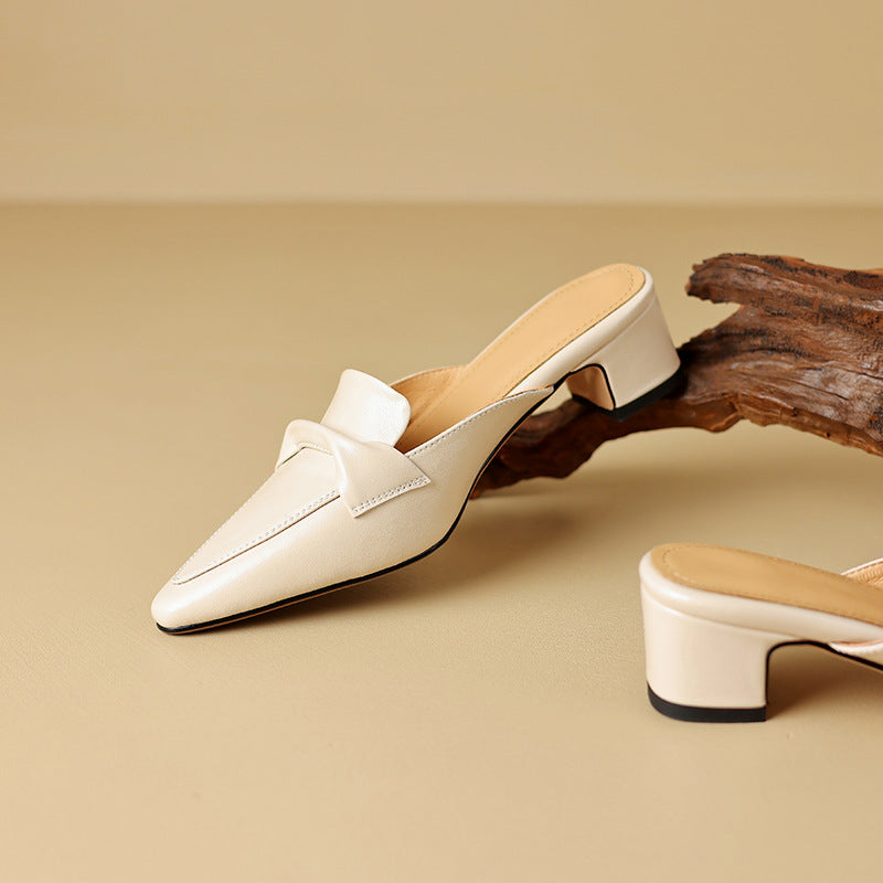 Mule in Vera Pelle Erlen