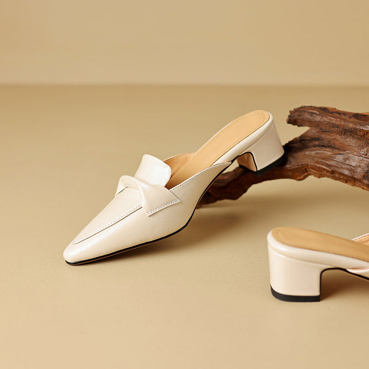 Mule in Vera Pelle Erlen