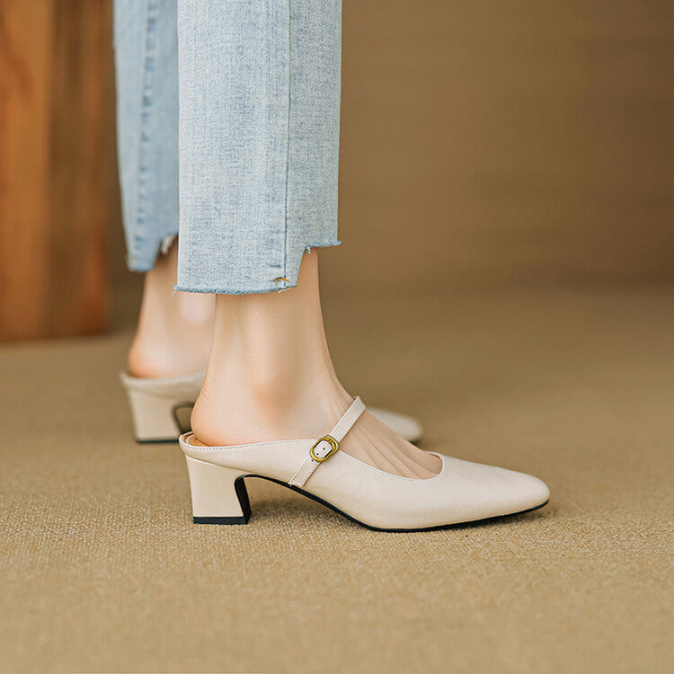 Mule in Vera Pelle Vian