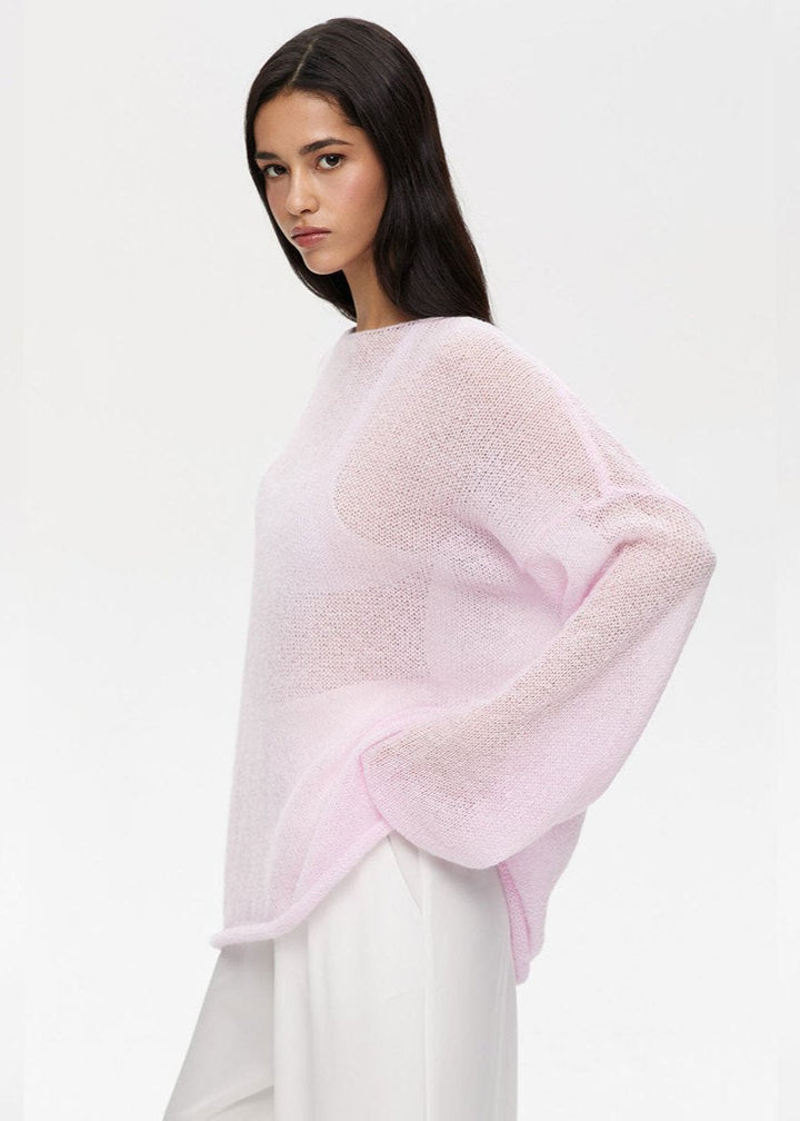 Elise | Maglione Leggero a Collo Barchetta