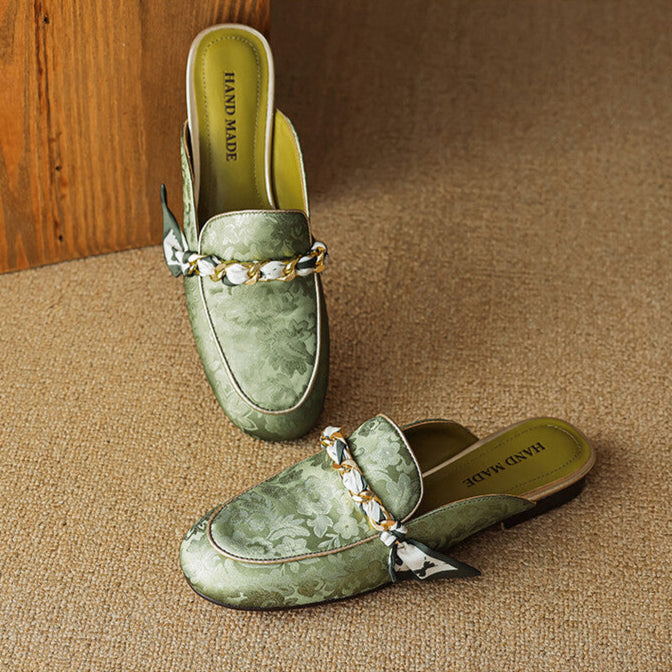 Mule in Vera Pelle Lumor
