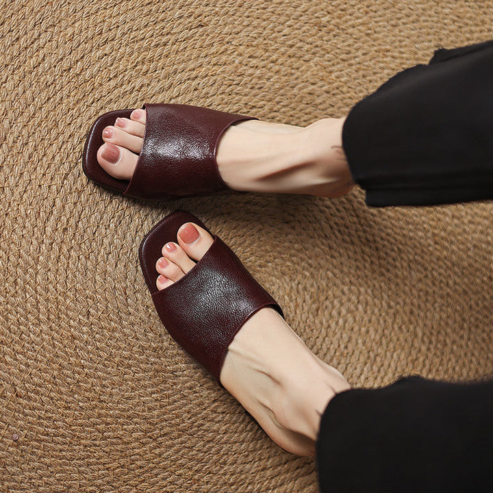 Mule in Vera Pelle
