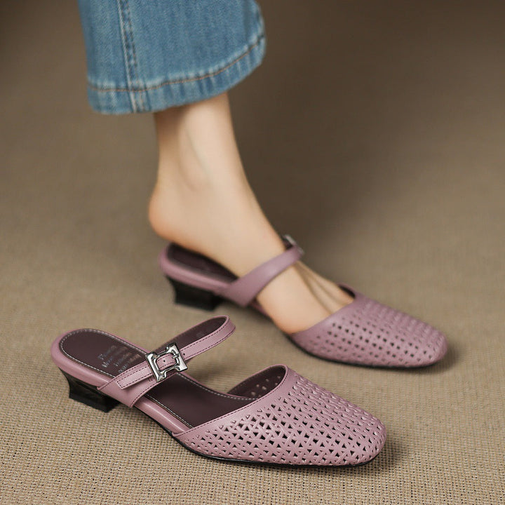 Mule in Vera Pelle Ovia