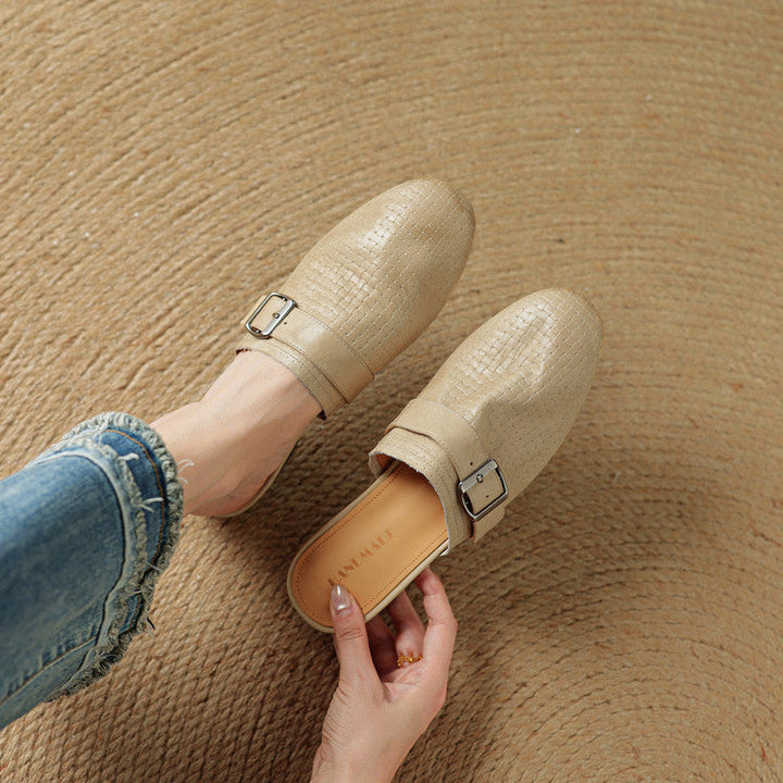 Mule in Vera Pelle Emrie