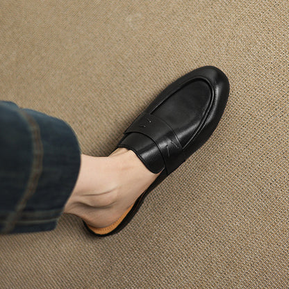 Mule in Vera Pelle Serin