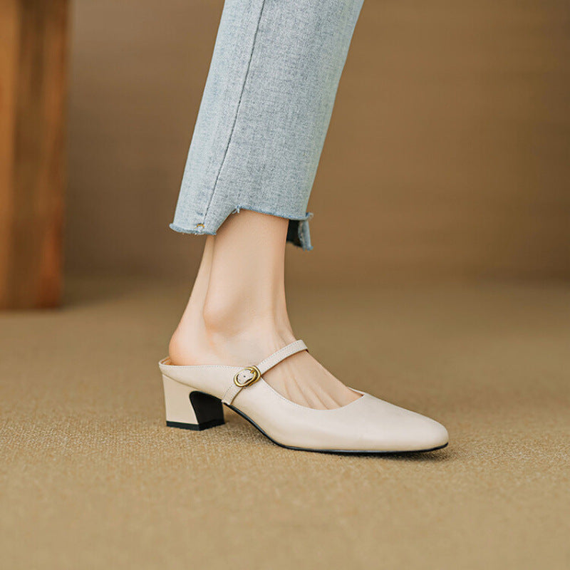 Mule in Vera Pelle Vian