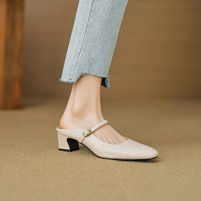 Mule in Vera Pelle Vian