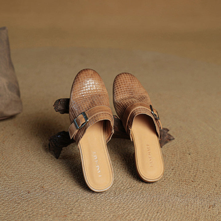 Mule in Vera Pelle Emrie