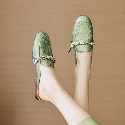 Mule in Vera Pelle Lumor