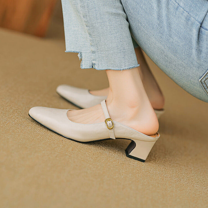 Mule in Vera Pelle Vian