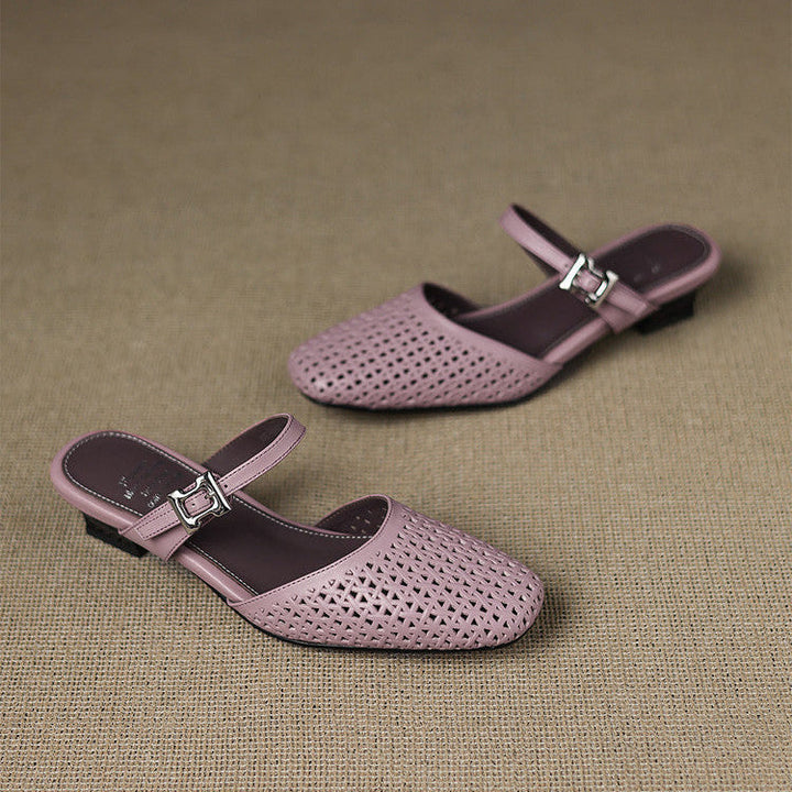 Mule in Vera Pelle Ovia