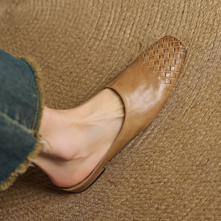 Mule in Vera Pelle Helma