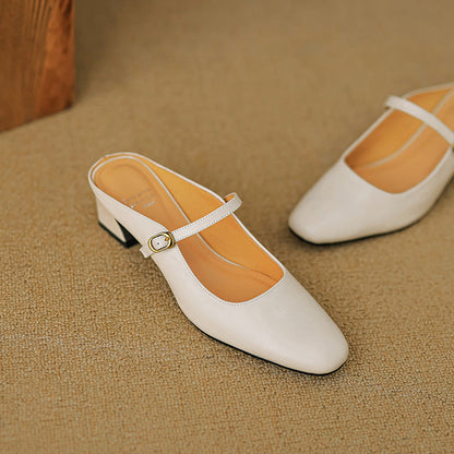 Mule in Vera Pelle Vian