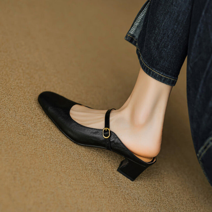 Mule in Vera Pelle Vian