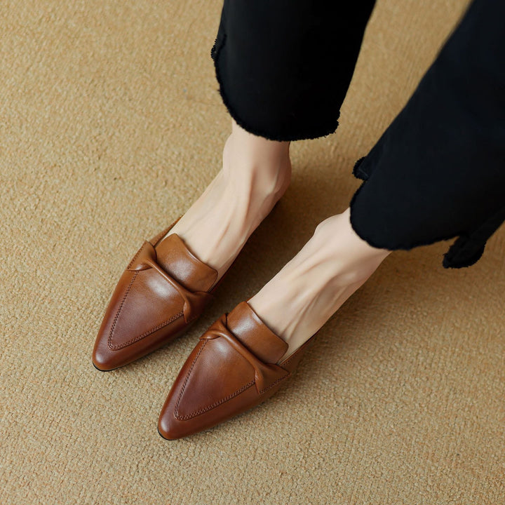Mule in Vera Pelle Erlen