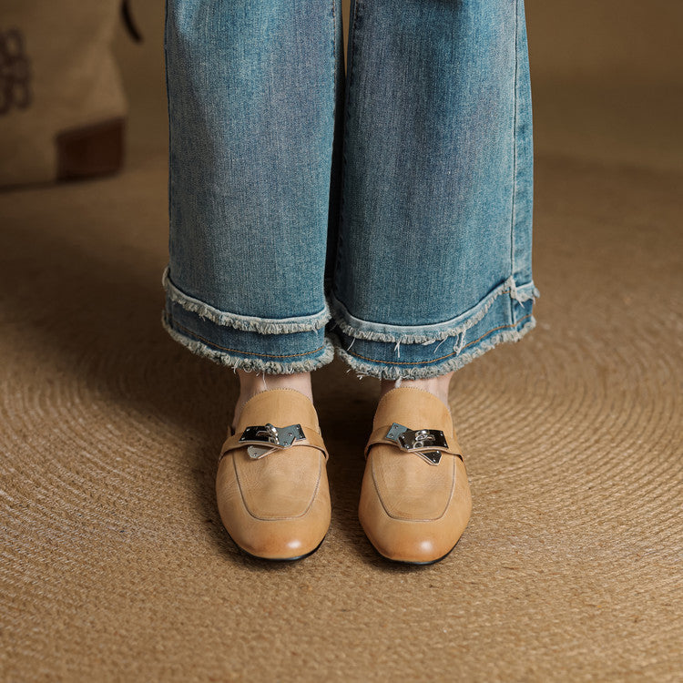 Mules in Vera Pelle Carla