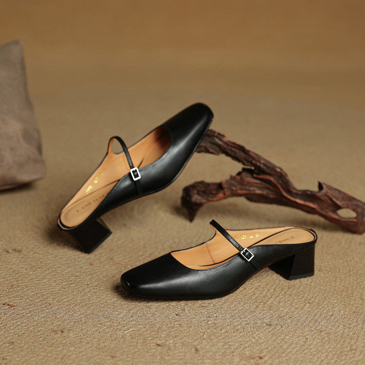 Mule in Vera Pelle Esmer