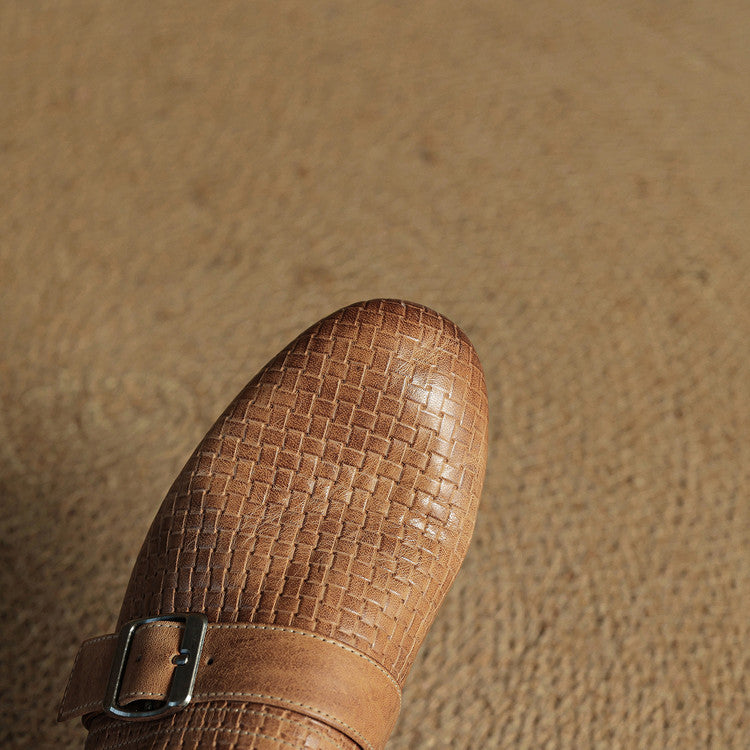 Mule in Vera Pelle Emrie