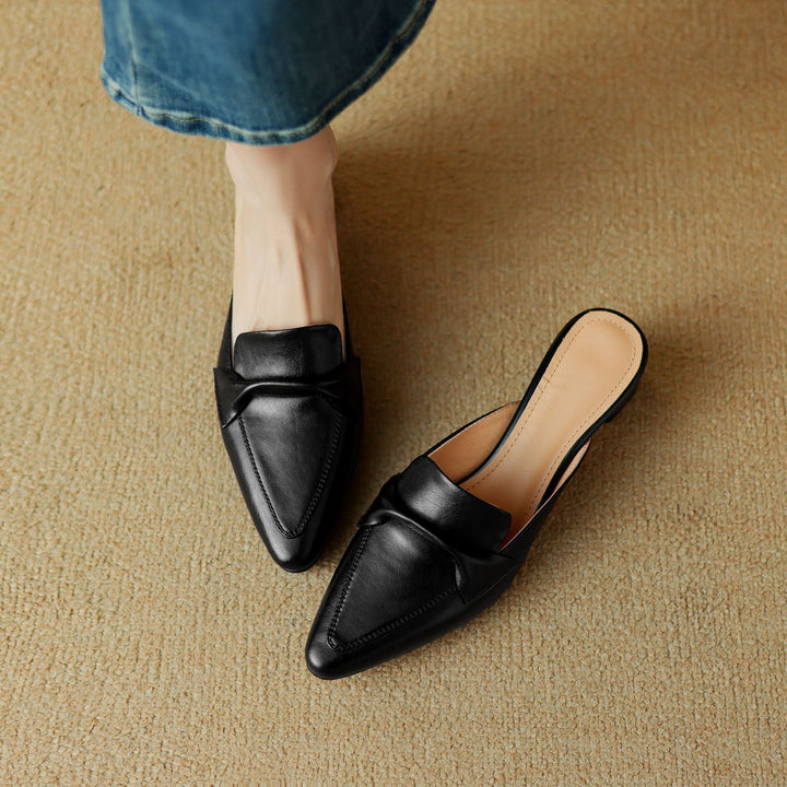 Mule in Vera Pelle Erlen