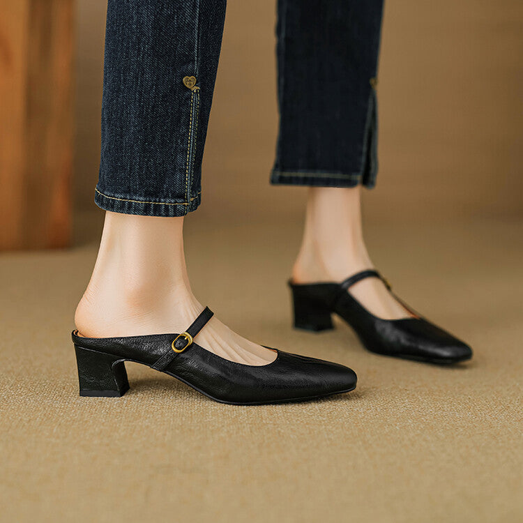 Mule in Vera Pelle Vian