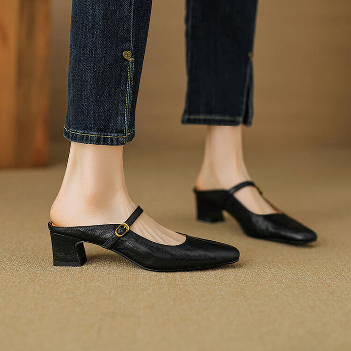 Mule in Vera Pelle Vian
