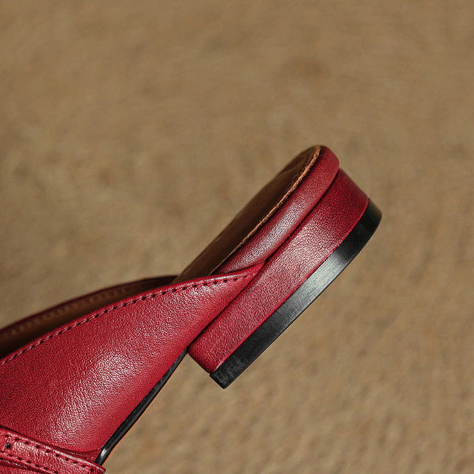 Mule in Vera Pelle Miral