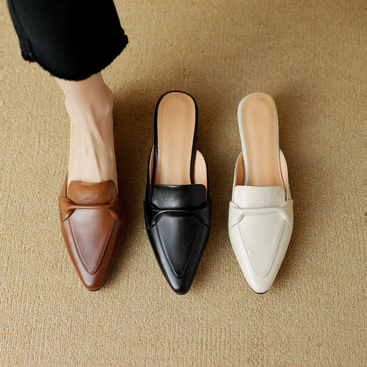 Mule in Vera Pelle Erlen