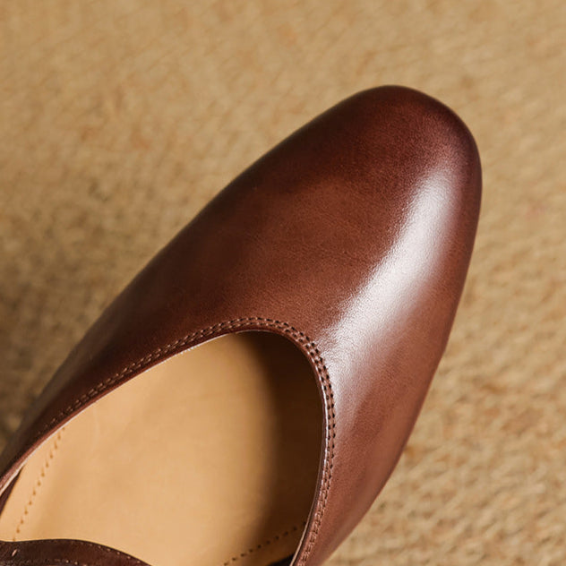 Mule in Vera Pelle Merisa