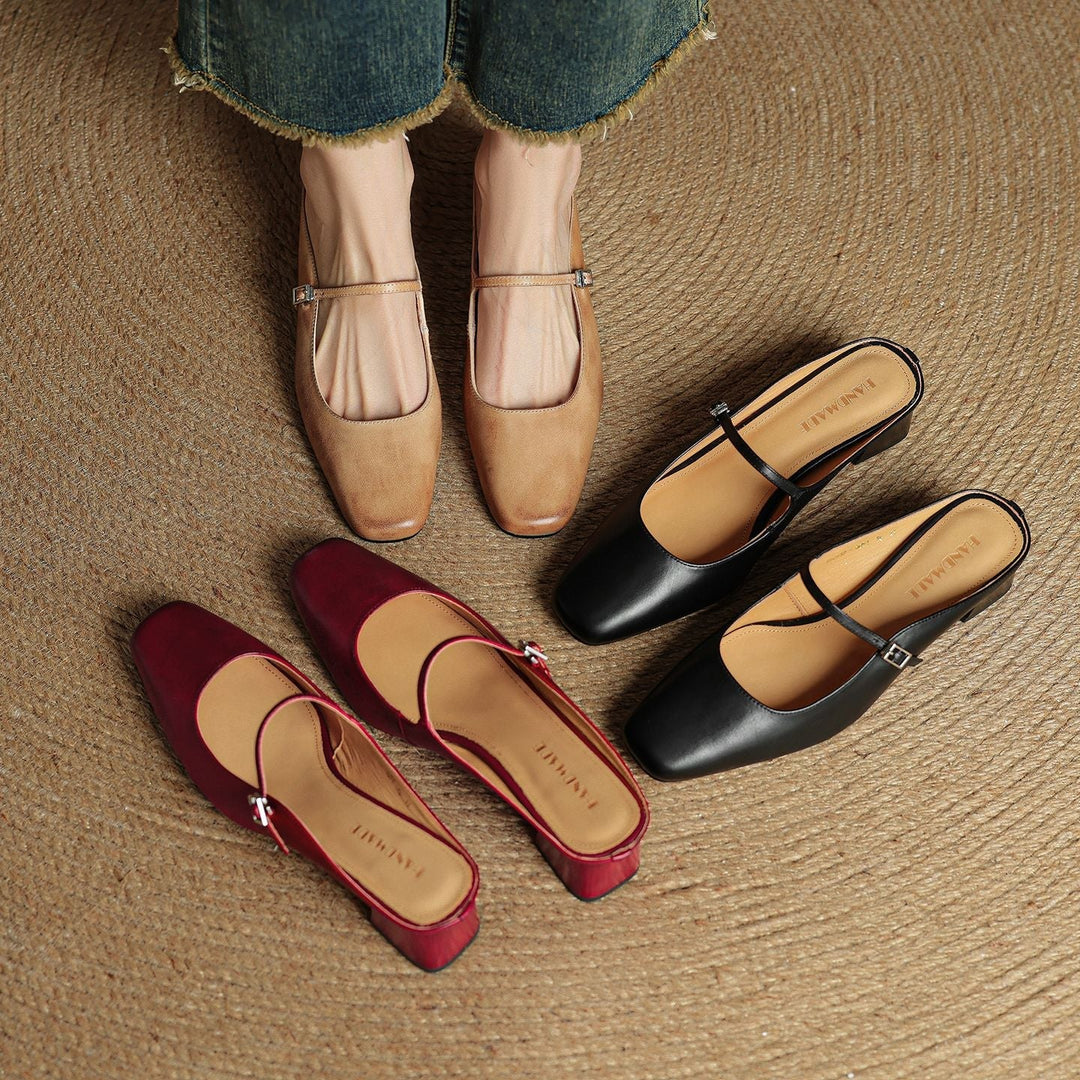 Mule in Vera Pelle Esmer