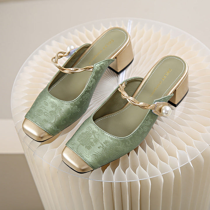 Mule in Vera Pelle Melina