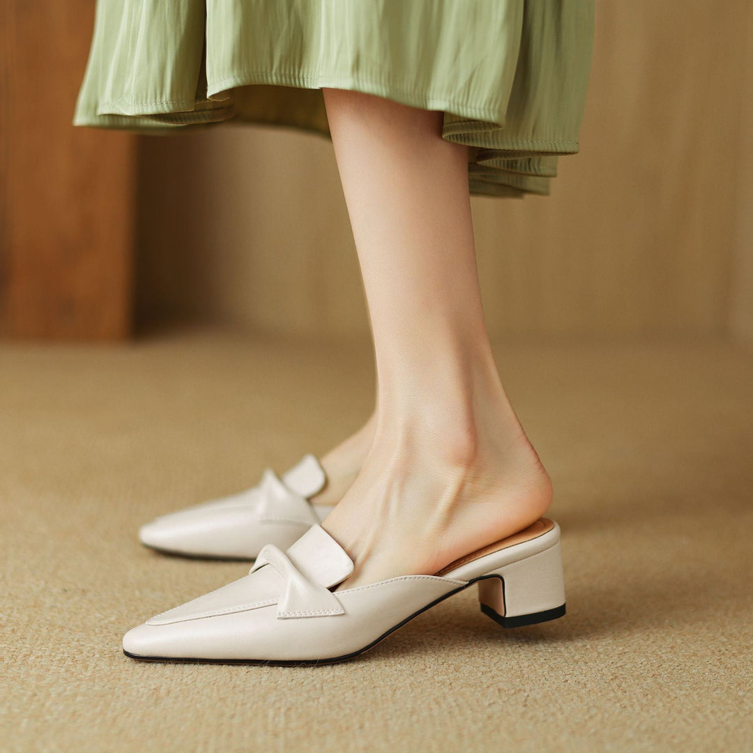 Mule in Vera Pelle Erlen