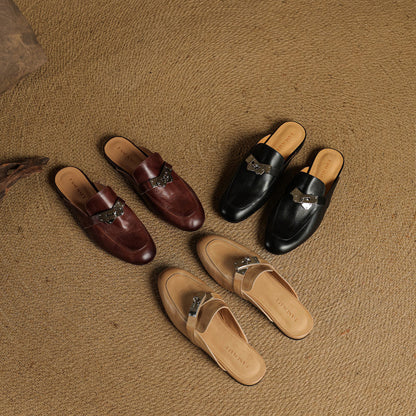 Mules in Vera Pelle Carla