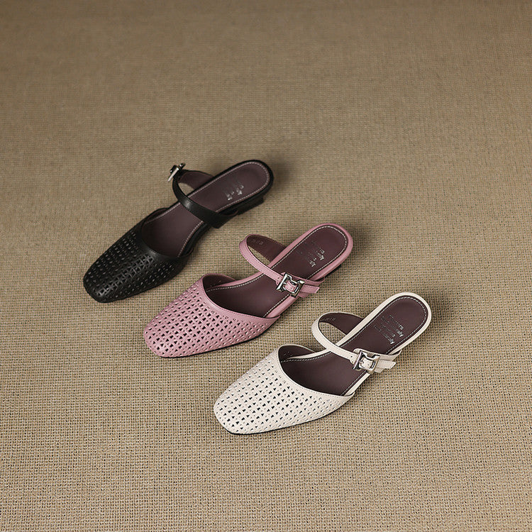 Mule in Vera Pelle Ovia