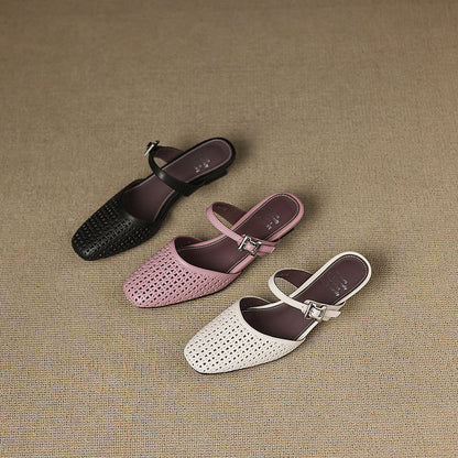 Mule in Vera Pelle Ovia