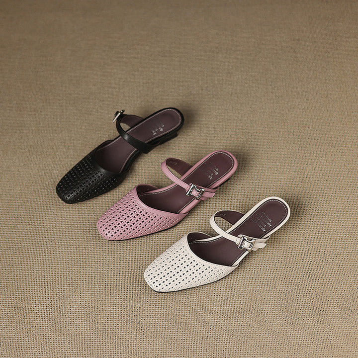 Mule in Vera Pelle Ovia