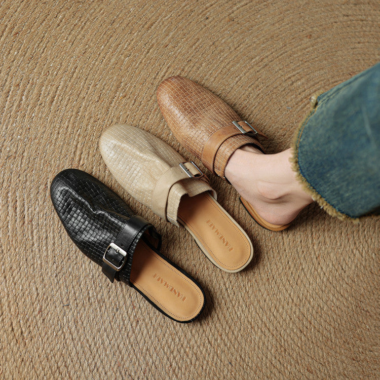 Mule in Vera Pelle Emrie