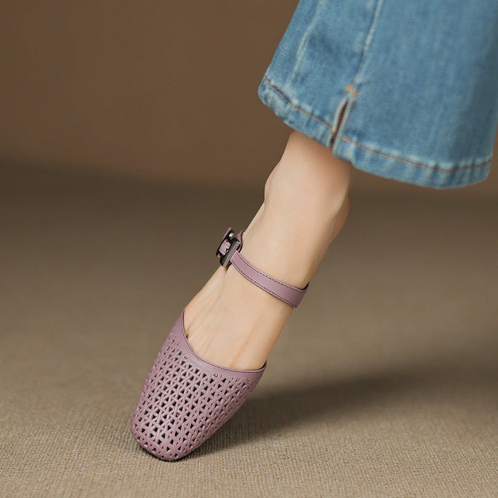 Mule in Vera Pelle Ovia