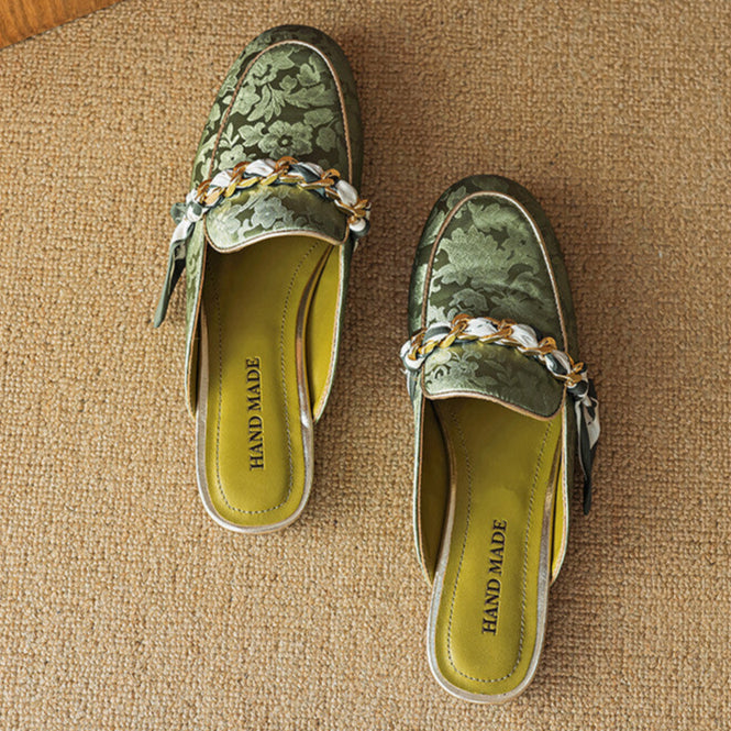 Mule in Vera Pelle Lumor