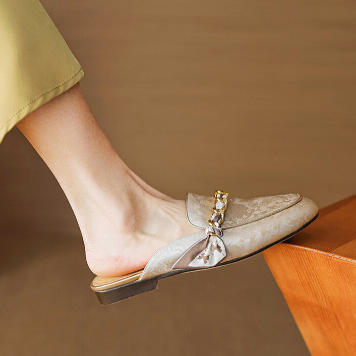 Mule in Vera Pelle Lumor