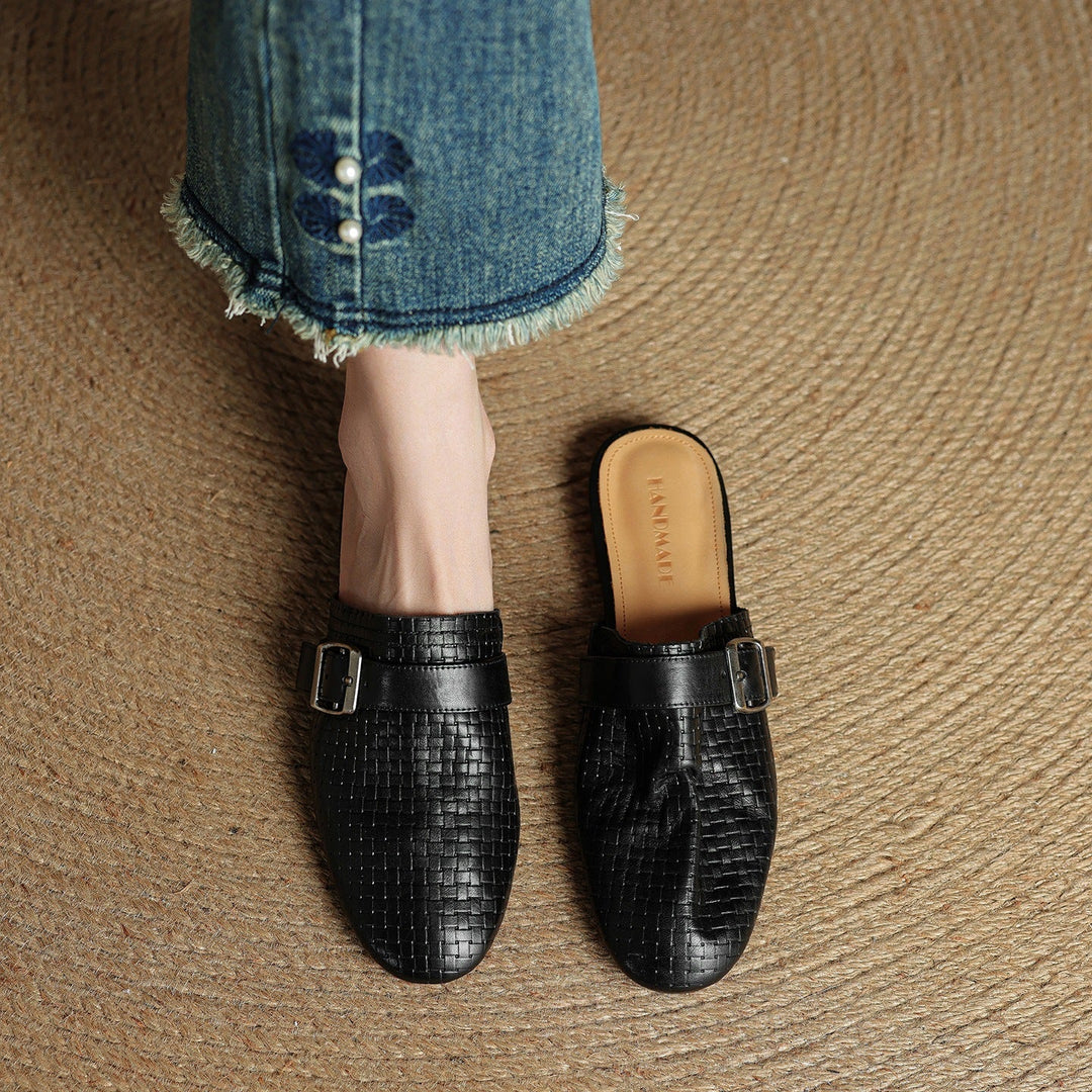Mule in Vera Pelle Emrie
