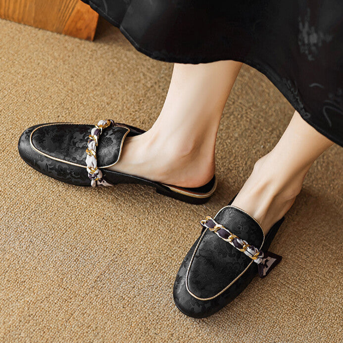 Mule in Vera Pelle Lumor