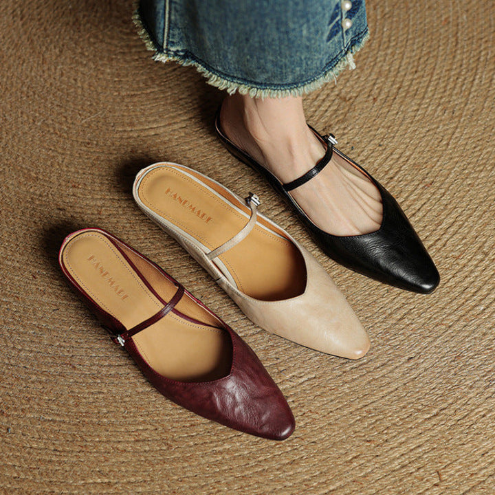 Mule in Vera Pelle Orella