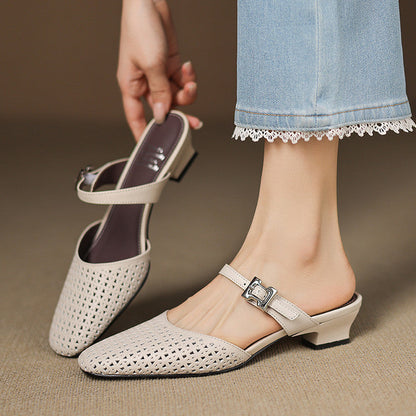 Mule in Vera Pelle Ovia
