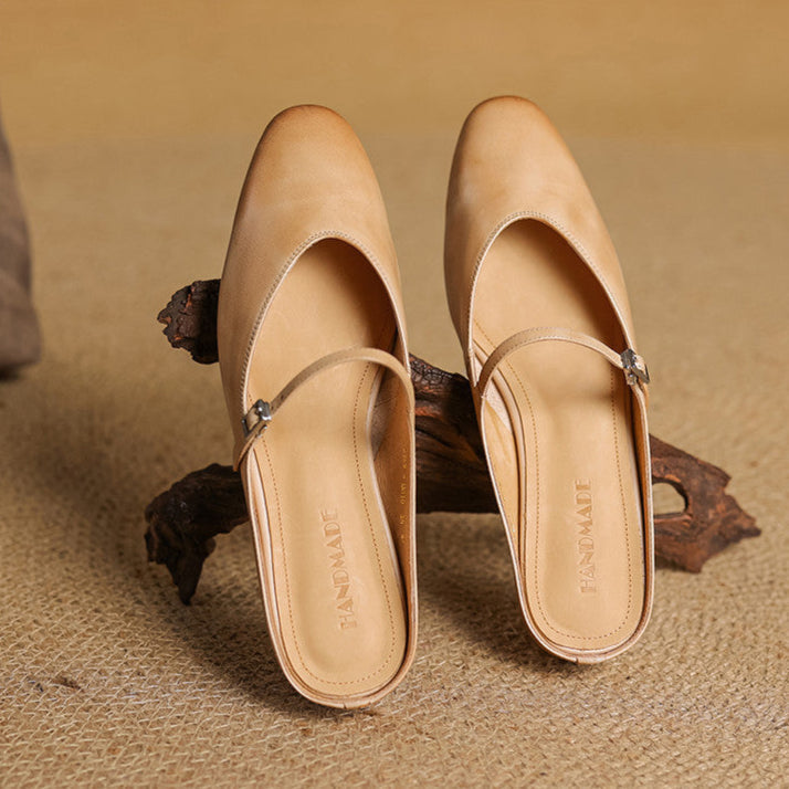 Mule in Vera Pelle Merisa