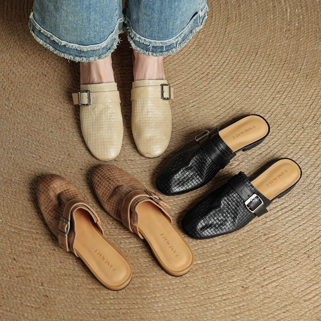 Mule in Vera Pelle Emrie