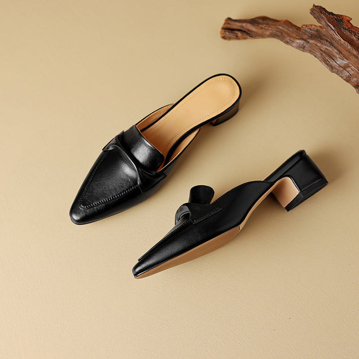 Mule in Vera Pelle Erlen