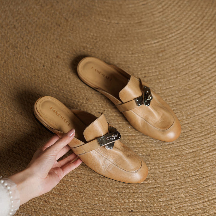 Mules in Vera Pelle Carla