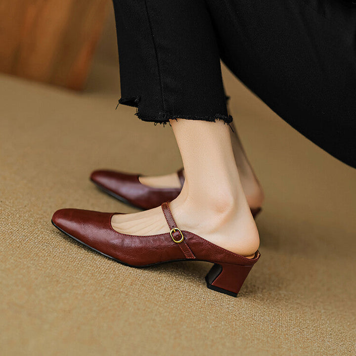 Mule in Vera Pelle Vian