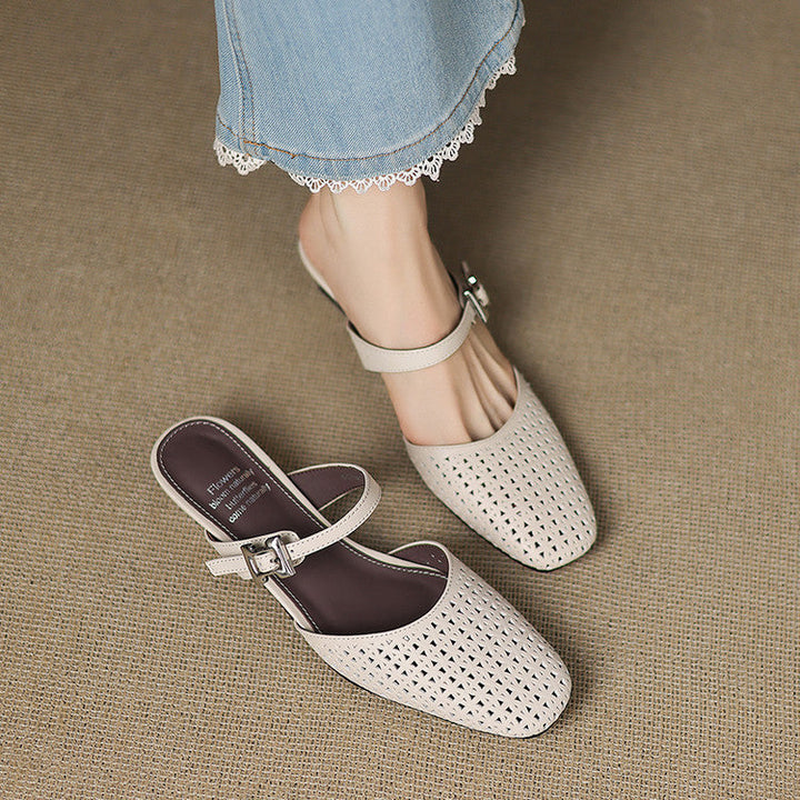 Mule in Vera Pelle Ovia