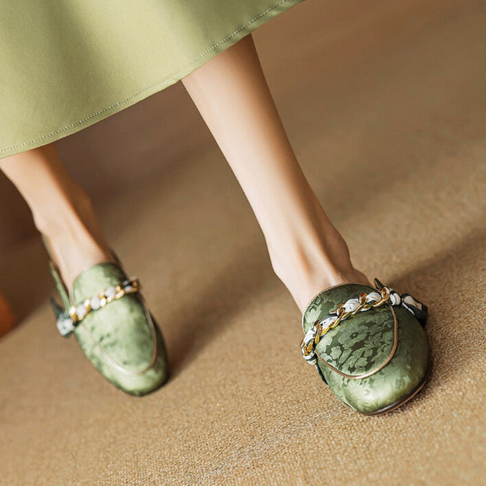 Mule in Vera Pelle Lumor